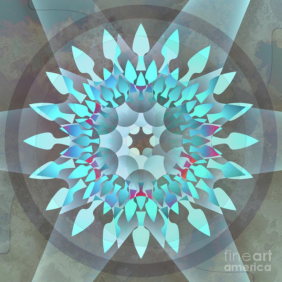 Abstract Geometry - Merge 19 Digital Art by Philip Preston