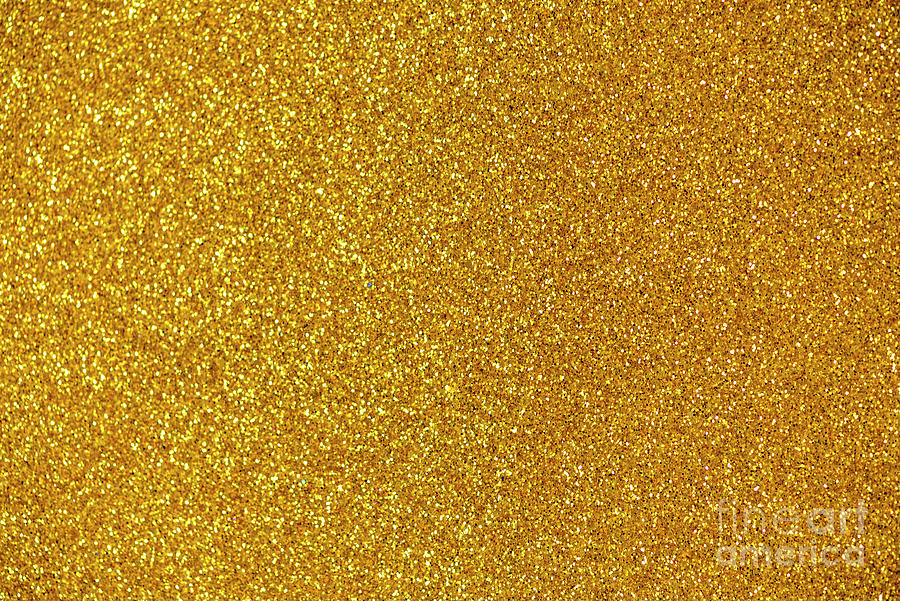Abstract gold textured banner. Christmas and New Year luxury des Photograph by Jelena Jovanovic
