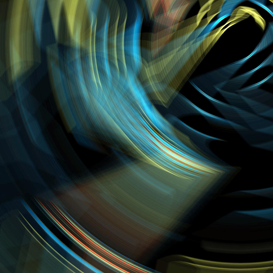 Abstract Art In Motion Digital Art by Ronald Mills