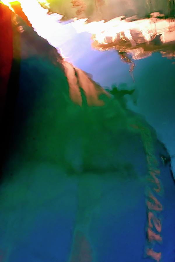 Abstract In The Bay Photograph by Jerry Sodorff