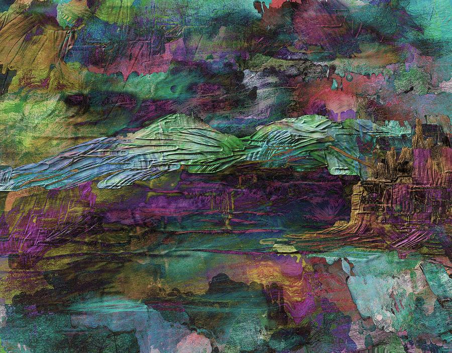 Abstract Landscape 081220 Digital Art by David Lane