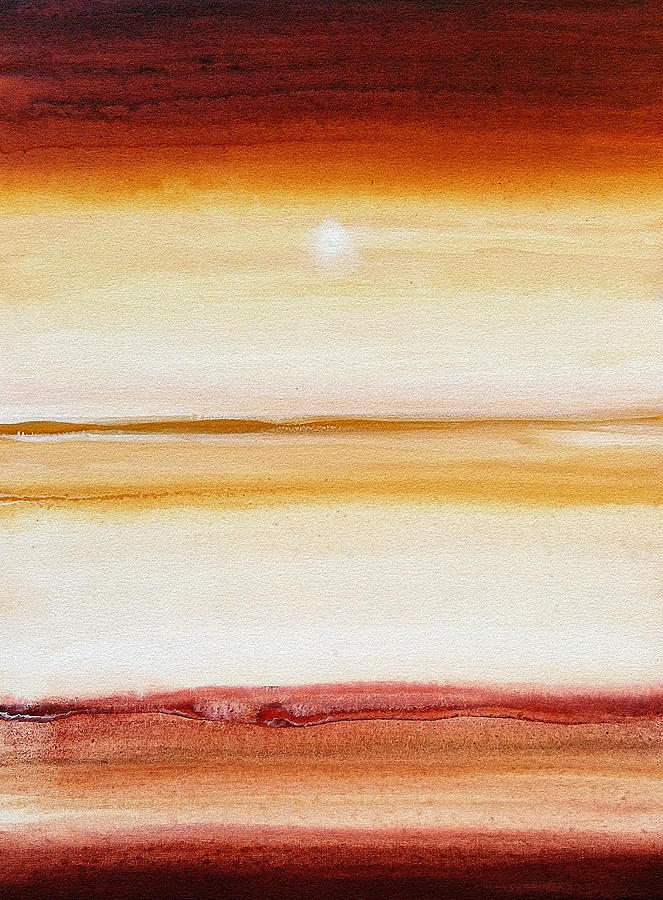 Abstract Landscape No.5 Painting by Wolfgang Schweizer