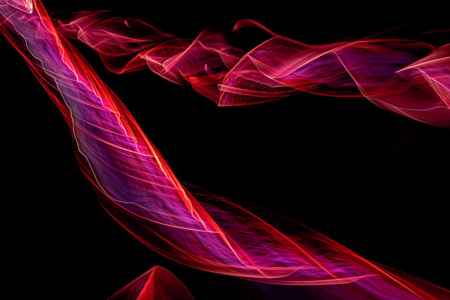Abstract light painting Photograph by Sven Brogren