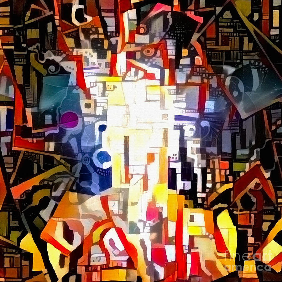 Abstract mind Digital Art by Bruce Rolff