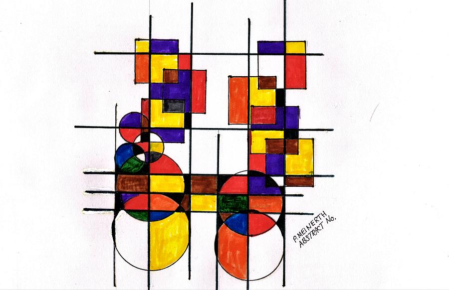 Abstract number 56 Drawing by Paul Meinerth