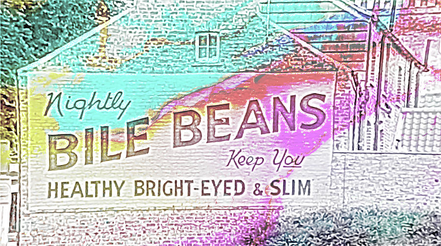 Abstract of Bile Beans York England Photograph by Pics By Tony