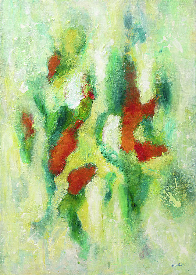 Abstract Painting 106 Painting by Maria Meester