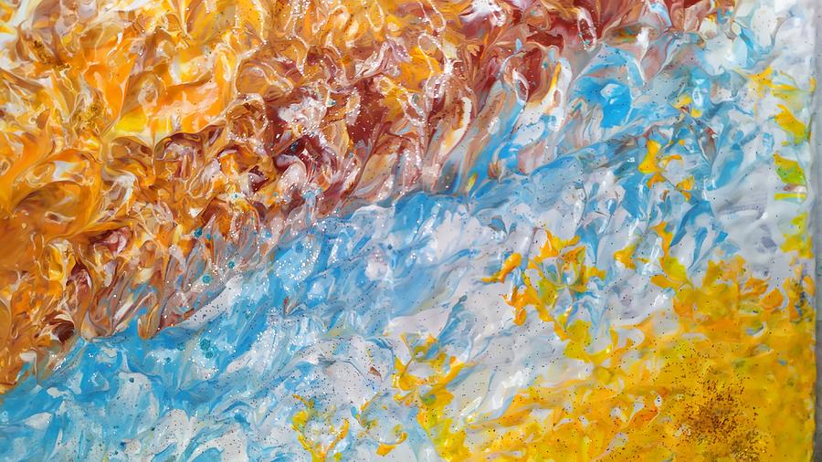 Abstract Painting Digital Art by Mihaela B Pixels