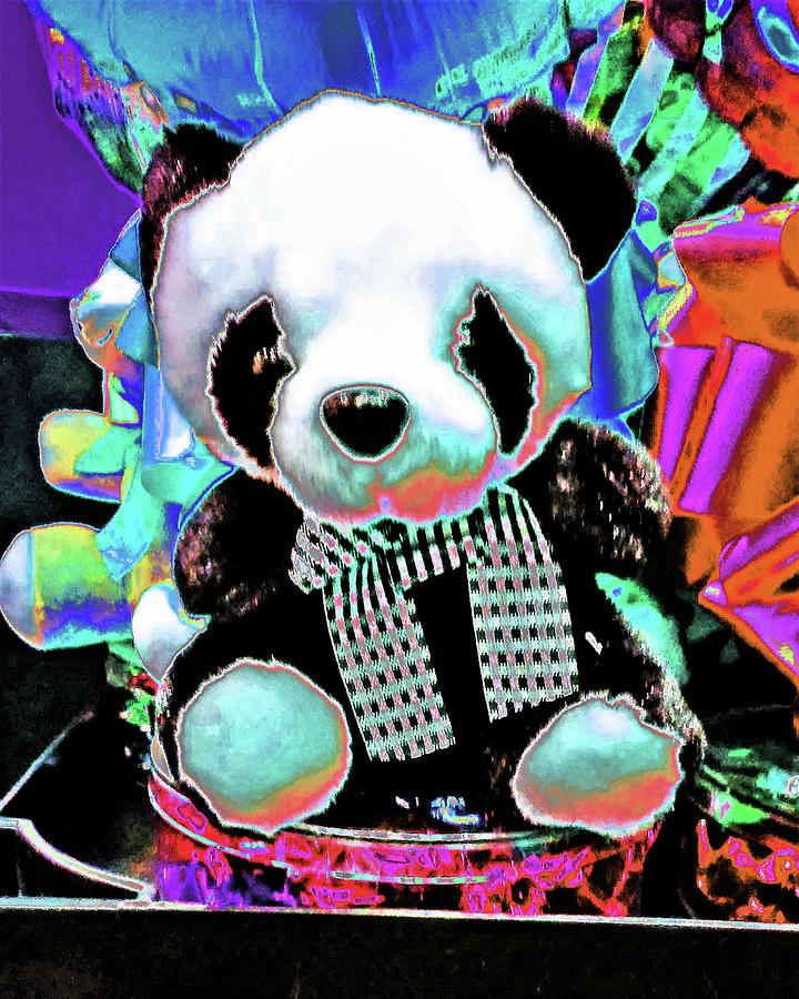 Abstract Panda-demic Photograph by Andrew Lawrence