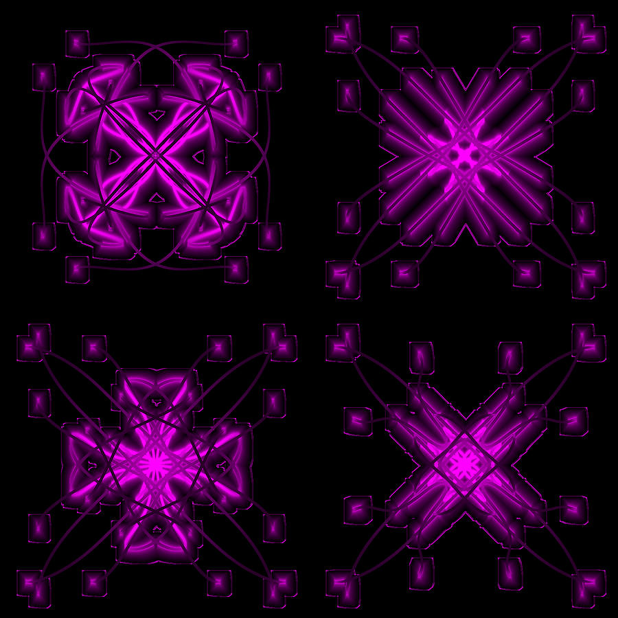 Abstract Patterns 12 Digital Art by Gabriela Simulanas | Pixels