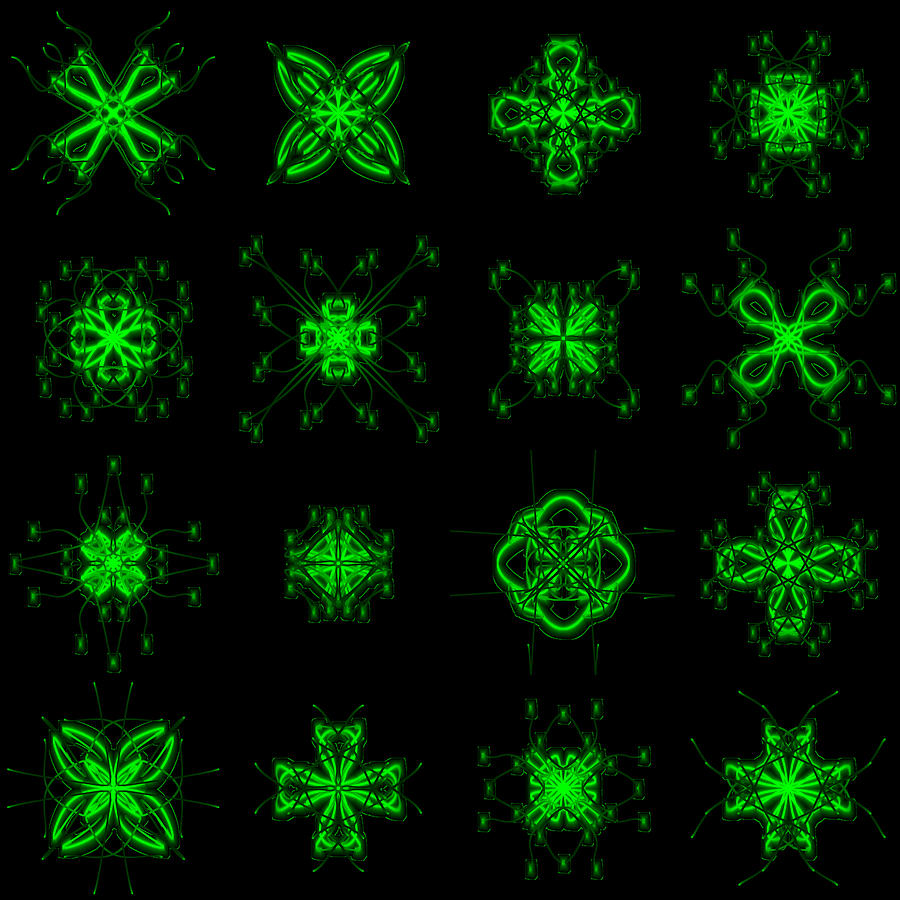 Abstract Patterns 20 Digital Art by Gabriela Simulanas | Pixels