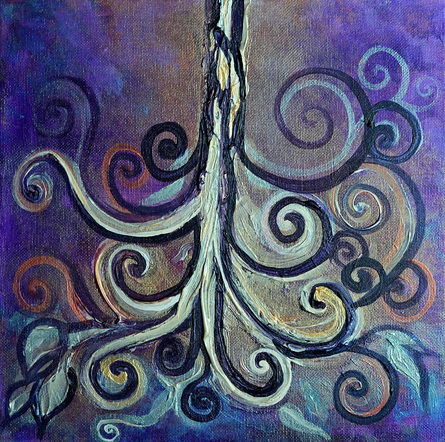 Abstract Plant Part 3 - Roots Painting