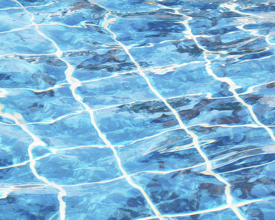 Abstract pool Photograph by Bob McDonnell