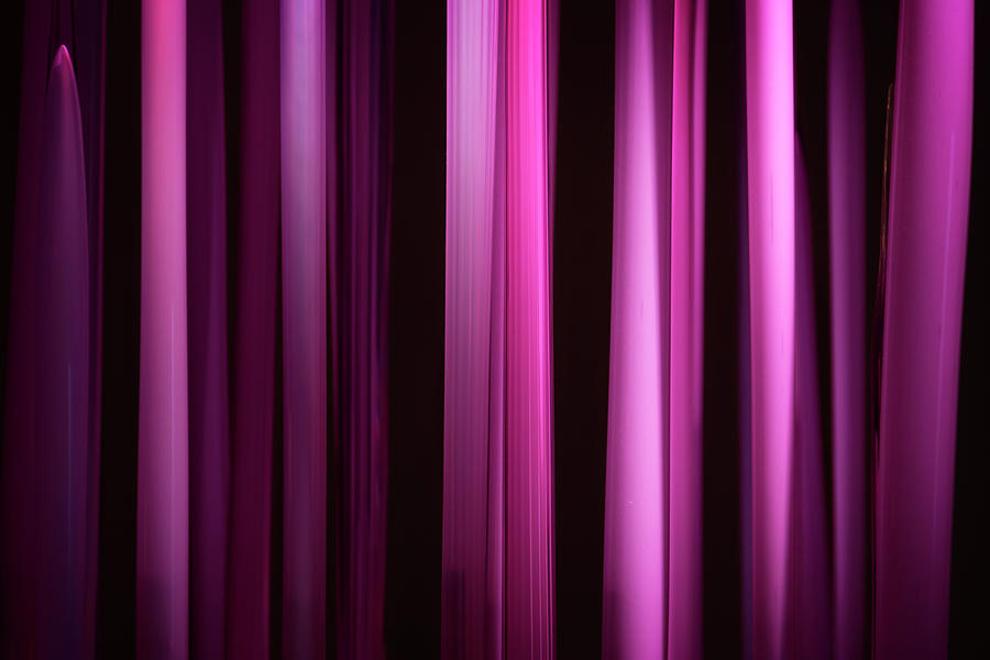 Abstract Purple Photograph by Ricky Barnard