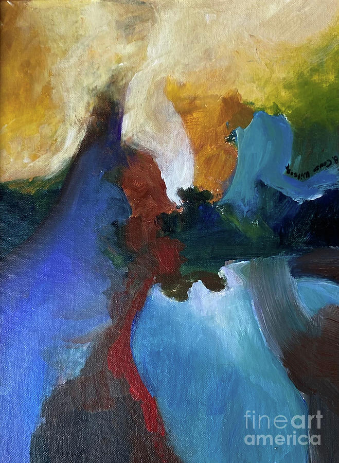 Abstract Rhapsody Painting by Barbara Couse Wilson