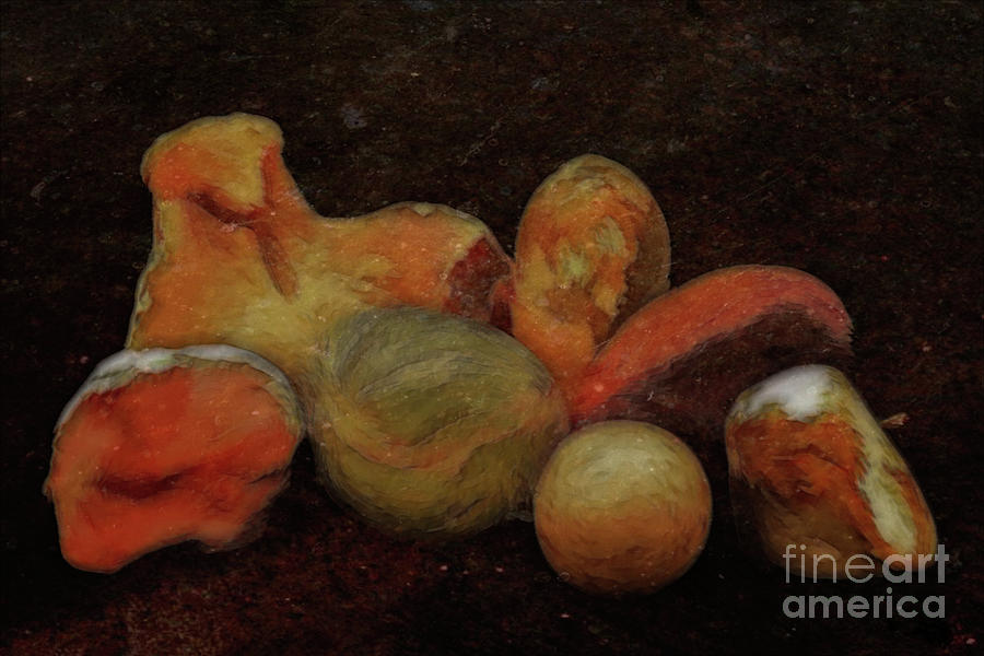 Abstract Rocks - Still Life Photograph by Yvonne Johnstone