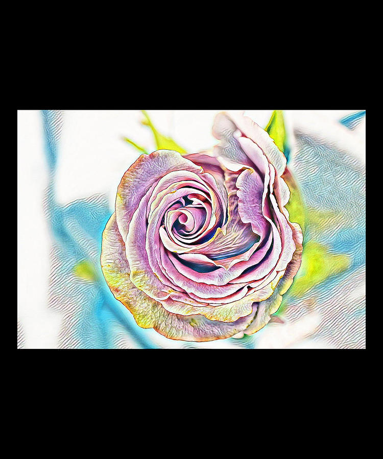 Abstract Rose Art Digital Art by CalNyto Fine Art America