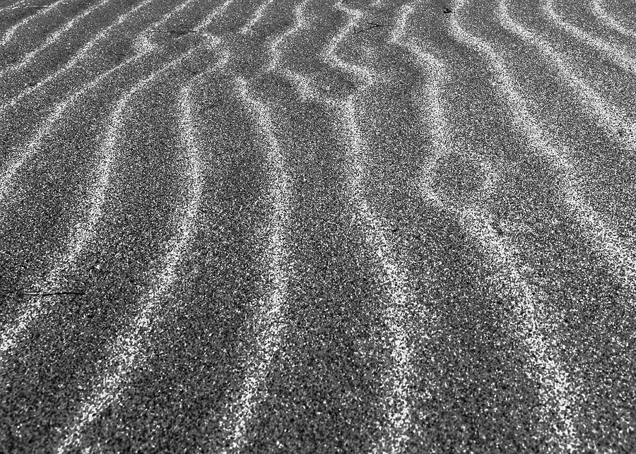 Abstract sand patterns in the desert Photograph by Alessandra RC