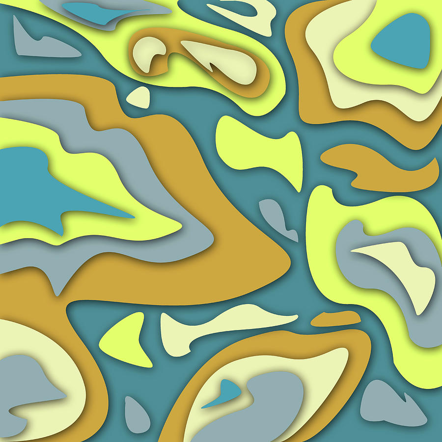 Abstract Seamless Colorful Pattern - 14 Digital Art by Studio Grafiikka