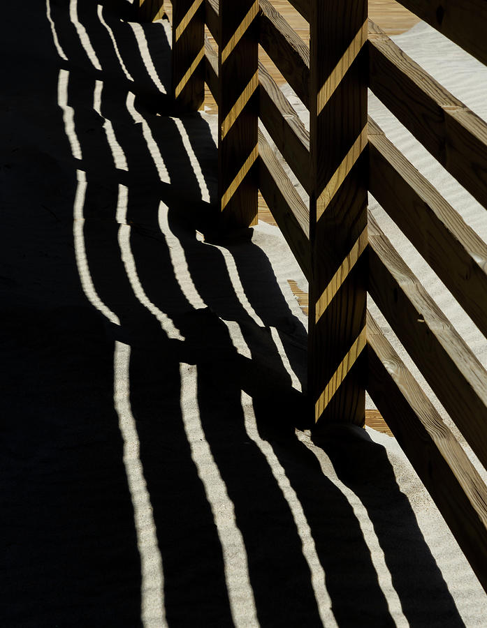 Abstract Shadows Photograph by Cate Franklyn