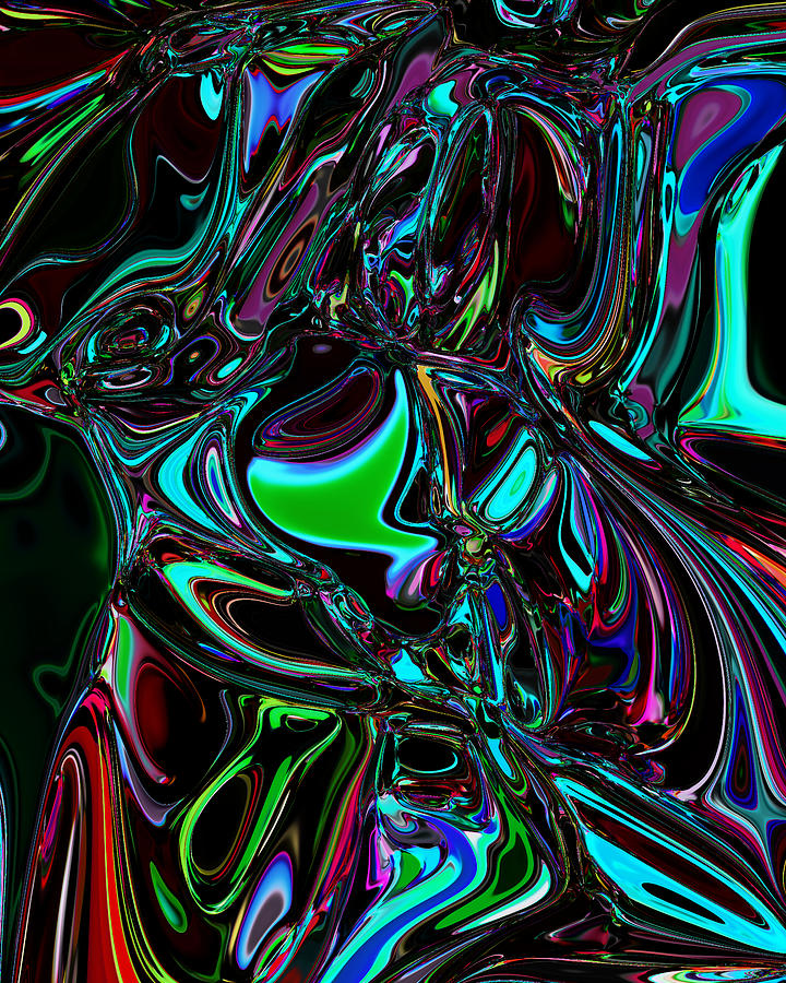 Abstract The ancient hobby appreciates off-ramp. Digital Art by Martin ...