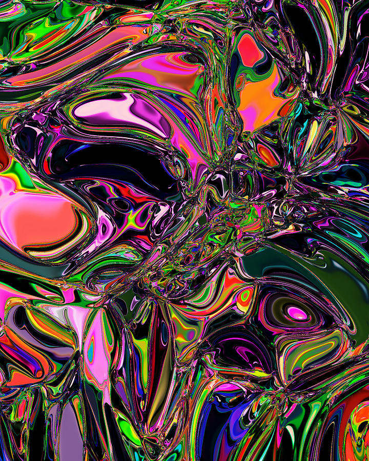 Abstract The billowy variety interests ratio. Digital Art by Martin ...