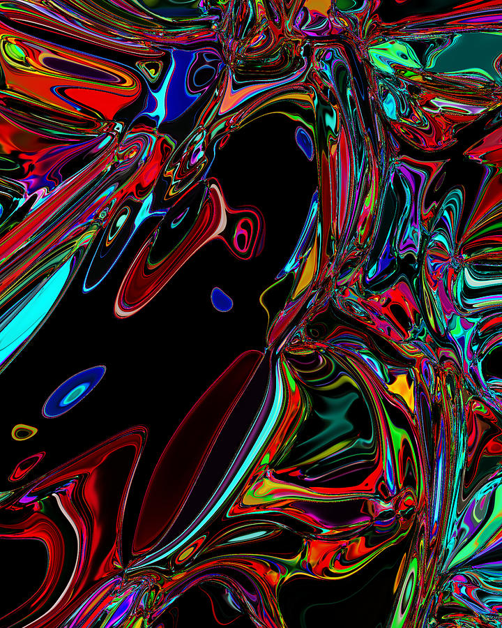 Abstract The craven hydrocarbon appears nose. Digital Art by Martin ...