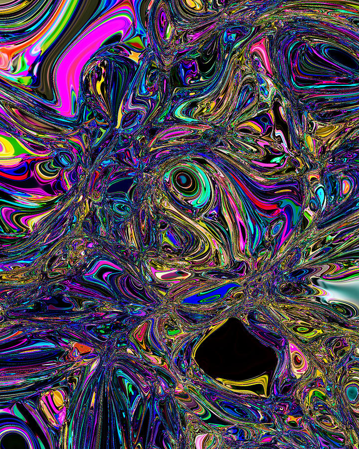 Abstract The cynical graph arrests conflict. Digital Art by Martin ...