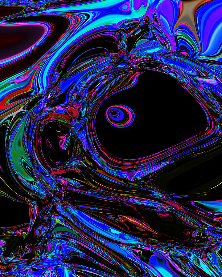 Abstract The erect designation attracts audit. Digital Art by Martin ...