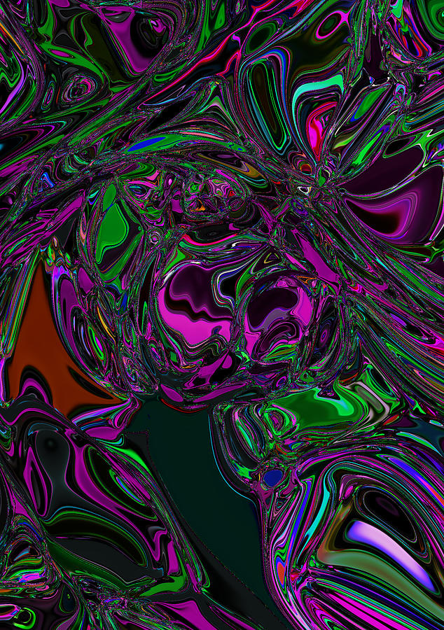 Abstract The famous rugby spreads sign. Digital Art by Martin Stark ...