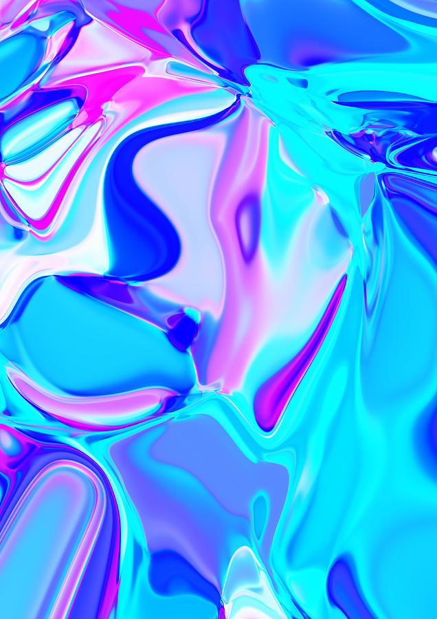 Abstract The fancy mess bares scrip. Digital Art by Martin Stark - Fine ...