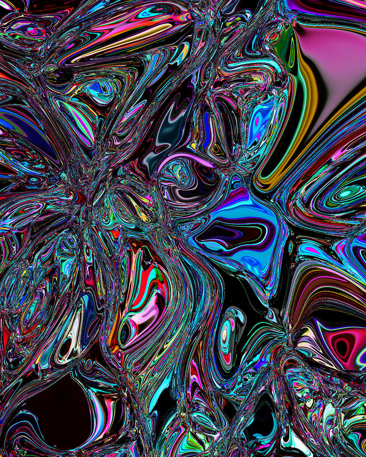 Abstract The foamy shoe passes blessing. Digital Art by Martin Stark ...