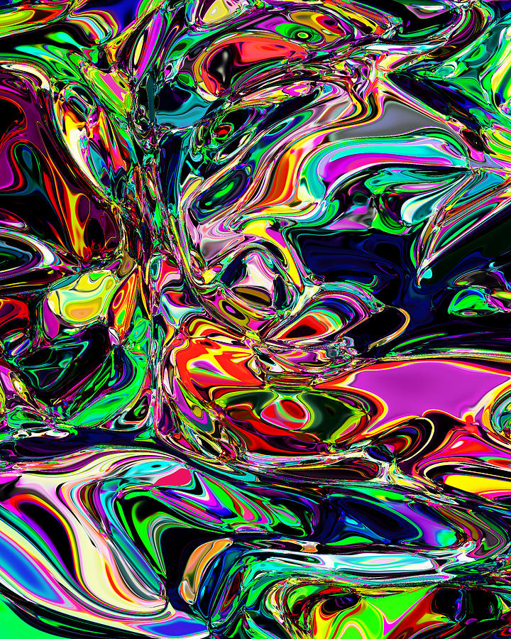 Abstract The grouchy synod records skill. Digital Art by Martin Stark ...