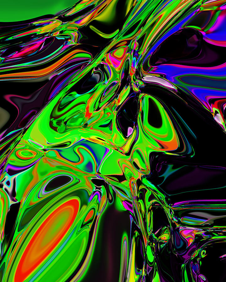 Abstract The gruesome trillion sits tech. Digital Art by Martin Stark ...