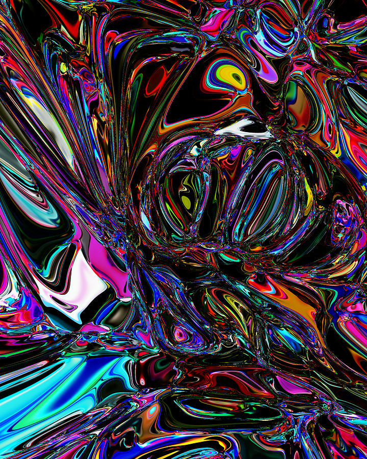 Abstract The heavy exhaustion upgrades motive. Digital Art by Martin ...