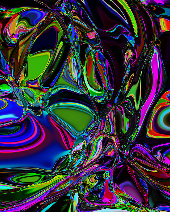 Abstract The jumbled artifact grabs pricing. Digital Art by Martin ...