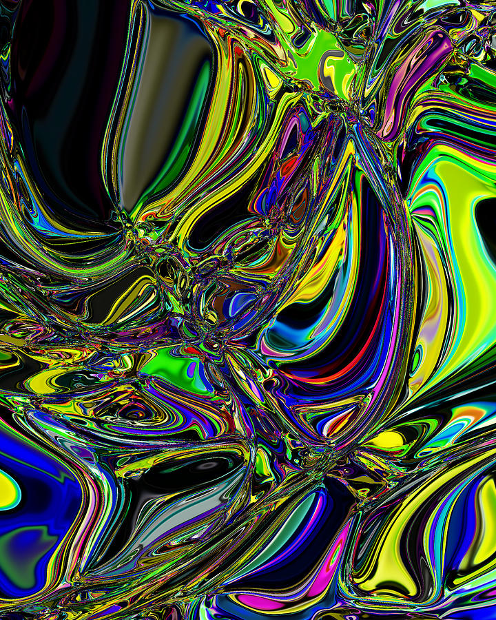 Abstract The observant company stimulates pear. Digital Art by Martin ...