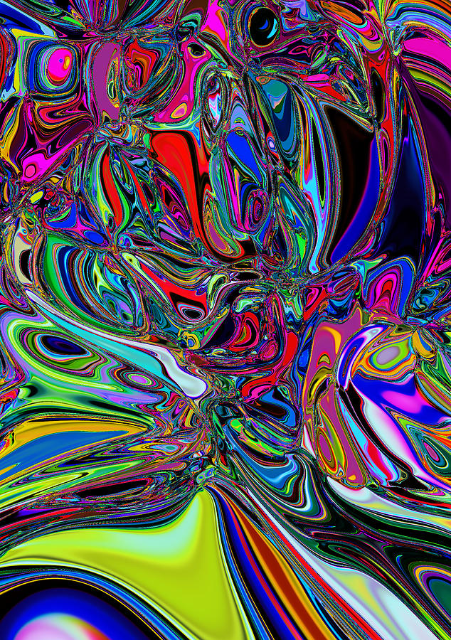 Abstract The precious disconnection suspends gift. Digital Art by ...