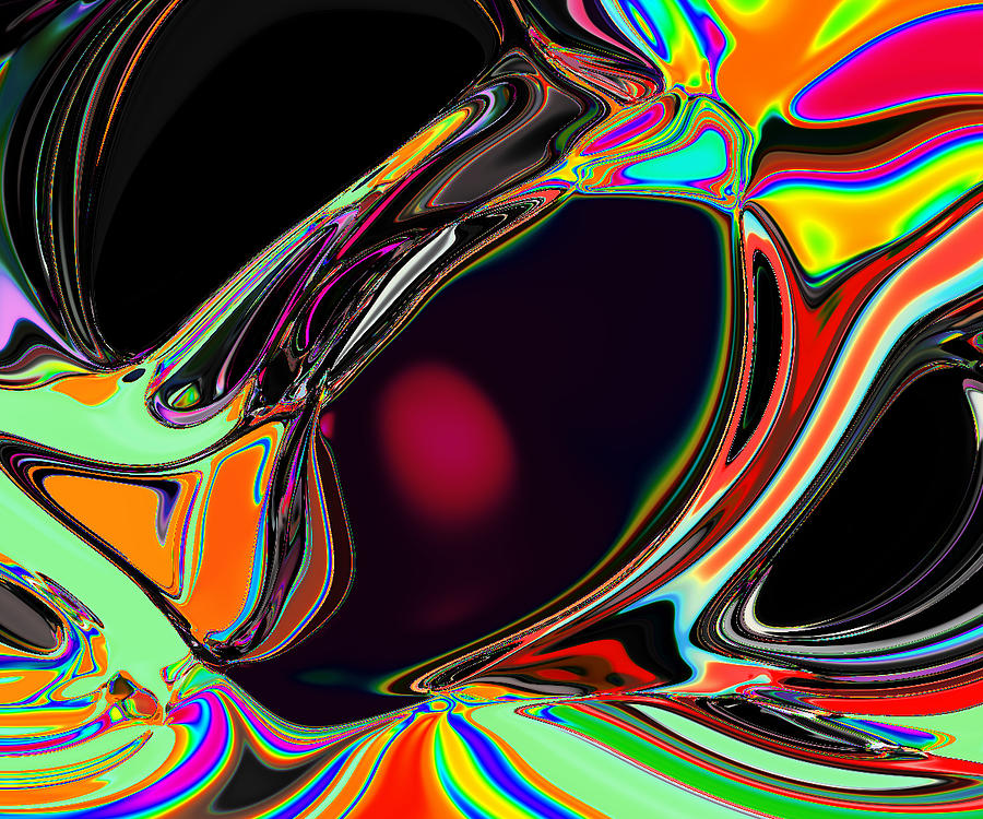 Abstract The receptive astrology bumps candy. Digital Art by Martin ...