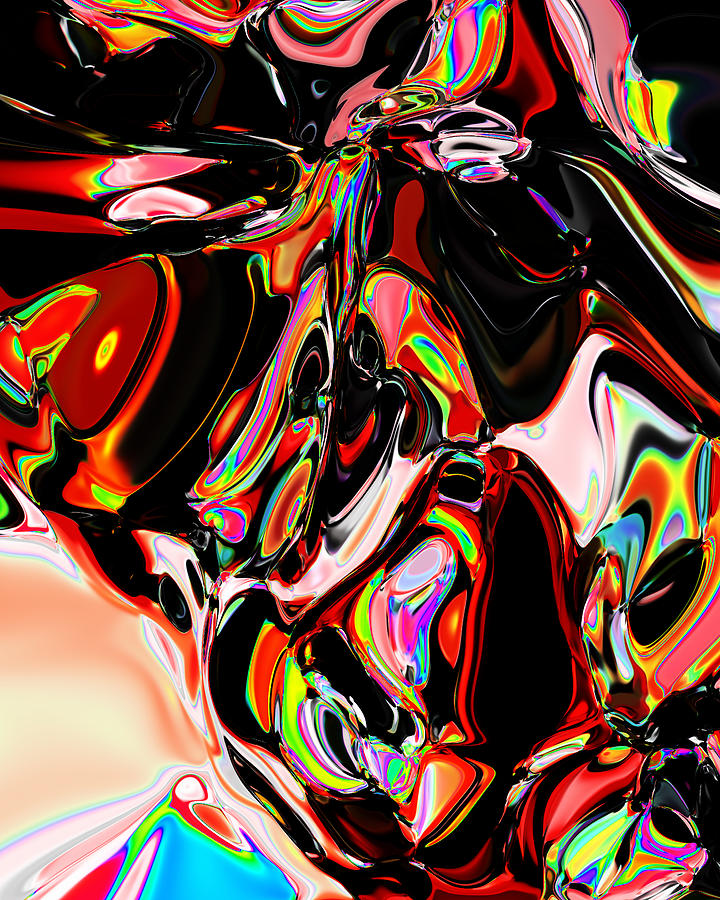 Abstract The receptive objection zooms worship. Digital Art by Martin ...