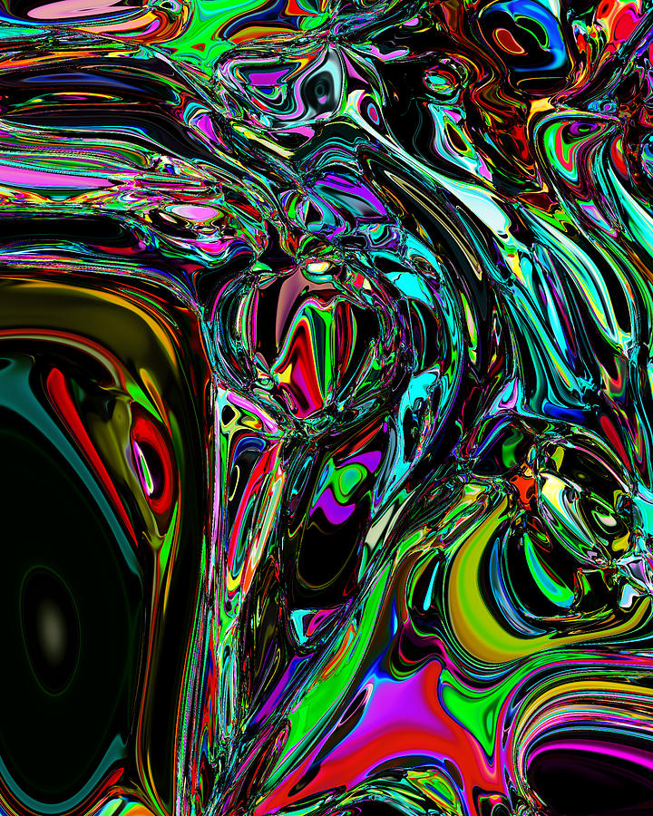 Abstract The rough flan injects appendix. Digital Art by Martin Stark ...