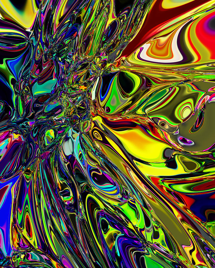 Abstract The rustic greed chases diabetes. Digital Art by Martin Stark ...