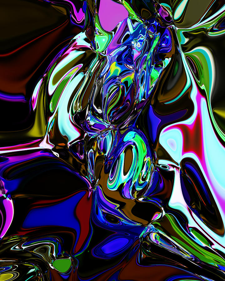 Abstract The voracious creation creeps term. Digital Art by Martin ...