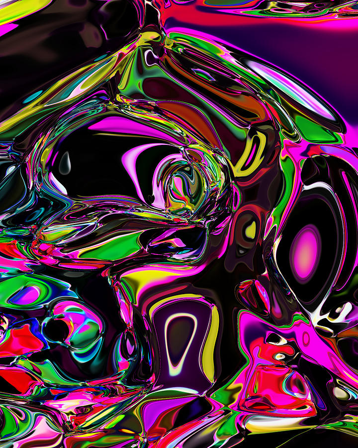 Abstract The witty diagnosis follows downgrade. Digital Art by Martin ...