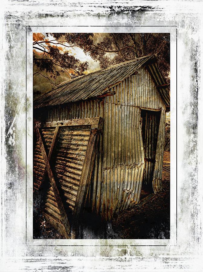 Abstract Vintage Shed Photograph by Michelle Liebenberg