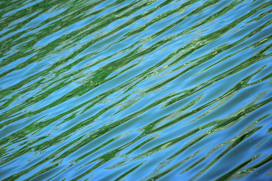 Abstract Water Ripples Photograph by Cindy Robinson