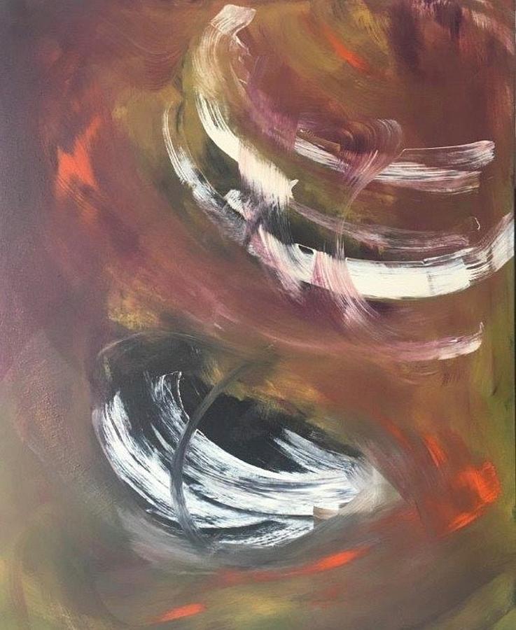 Abstract X Painting by Crystal Stagg