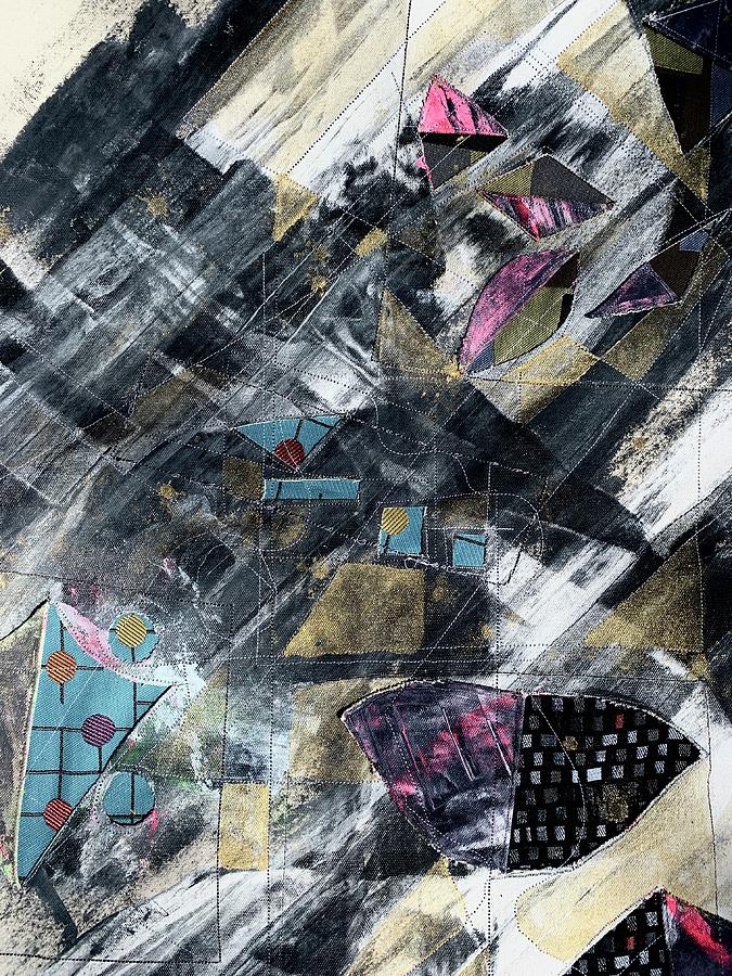 Abstract Mixed Media - Abstracted Architecture by Modern Art