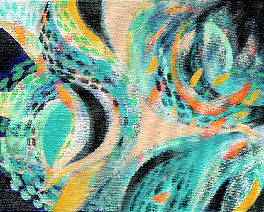 Abstract Painting - Abstraction 2 by Jennifer Lommers