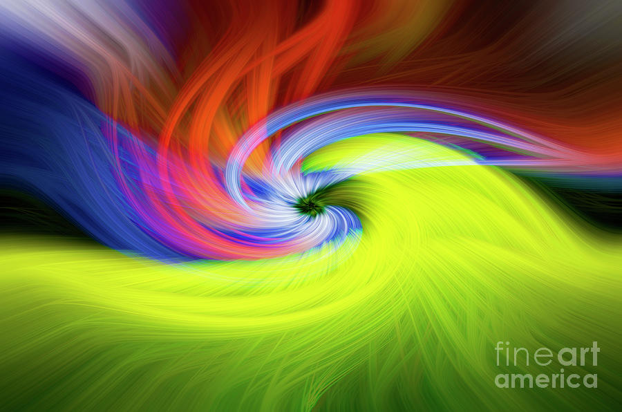 Abstraction 7 The Winds Of Change Photograph by Bob Christopher